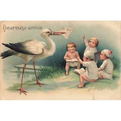 n°27019 - Carte Gaufrée -...