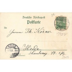 n°27025 - Nouvel An - Prosit Neujahr - W.E. - Hommes marchant dans une rue
