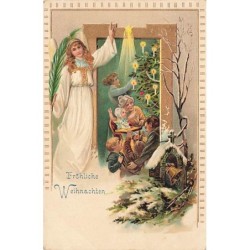 n°27033 - Carte Gaufrée -...