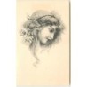 n°12960 - MM Vienne -  Profil d'une jeune femme