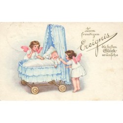 n°27037 - Naissance - Anges...
