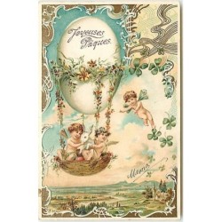 n°12966 - Carte Gaufrée -...