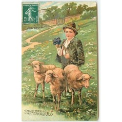 n°12967 - Carte Gaufrée -...