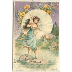 n°12969 - Carte Gaufrée -...