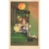 n°27055 - Illustrateur - Agnès Richardson - MM Vienne n°772 - Enfants dans un escalier s'embrassant