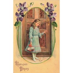 n°27079 - Carte Gaufrée -...