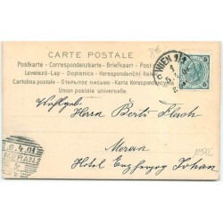 n°12972 - Fröhliche Ostern - Enfant près d'un mouton
