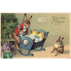 n°27080 - Carte Gaufrée -...