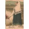 n°27102 - Illustrateur Russe - M. Nesterov - Femme regardant au loin