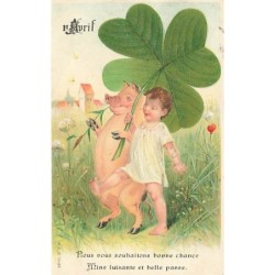 n°27111 - Carte Gaufrée -...