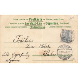 n°27114 - Noël - MSIB 12972 - Fröhliche Weihnachten - Anges admirant par une fenêtre un sapin décoré