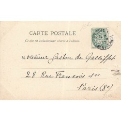 n°27116 - Noël - Magasin des Enfants, Passage de l'Opéra - Jouets & Jeux - Etrennes 1904 - Enfants parlant au Père Noël