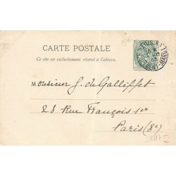 n°27117 - Noël - Magasin des Enfants, Passage de l'Opéra - Jouets & Jeux - Etrennes 1904 - Père Noël et ange