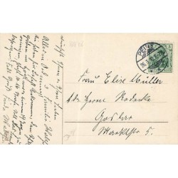 n°27118 - MSIB 14039- Fröhliche Ostern - Ange sur un char fleuri, tiré par des poussins
