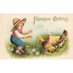 n°27123 - Carte Gaufrée -...
