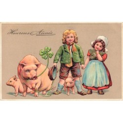 n°27134 - Carte Gaufrée -...
