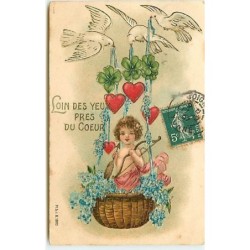 n°12982 - Carte Gaufrée -...
