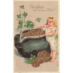 n°27136 - Carte Gaufrée -...