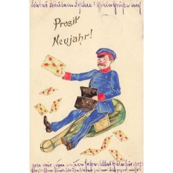 n°27137 - Carte Gaufrée -...