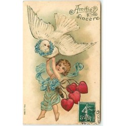 n°12983 - Carte Gaufrée -...