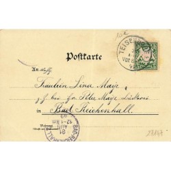 n°27147 - Fantaisie - Portrait d'une fillette blonde