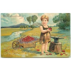 n°12984 - Carte Gaufrée -...