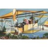n°27161 - Illustrateur Arthur Thiele - Couple dans un avion, partant en voyage avec des bagages