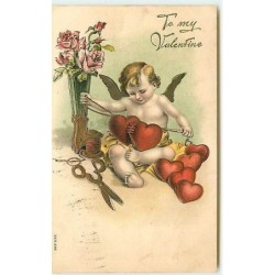 n°12985 - Carte Gaufrée -...