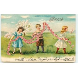 n°12993 - Carte Gaufrée -...