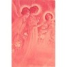 n°27199 - Fantaisie - Trois Anges Gardiens tenant une guirlande de fleurs