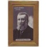 n°27203 - Carte Brodée Tissée Soie - Martyr de la Paix - Jean Jaurès 1859-1914