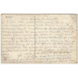n°27228 - Carte avec Paillettes - Joyeux Noël - Anges faisant sonner une cloche