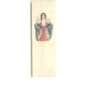 n°13027 - S. Bompard - Jeune femme (format 4,5 x 14 cm)