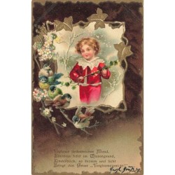 n°27246 - Carte Gaufrée -...