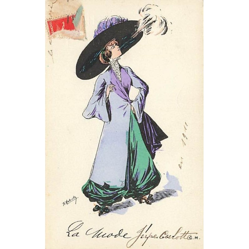 n°27252 - Illustrateur - Roberty - La Mode jupe-culotte