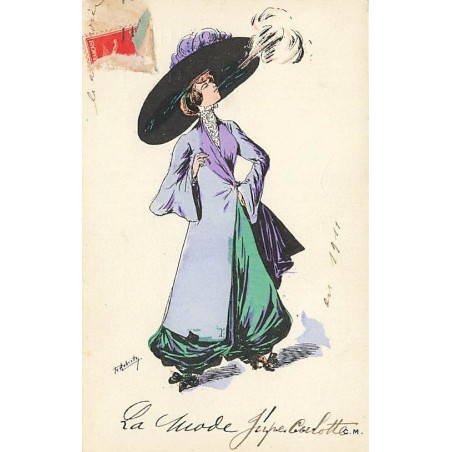 n°27252 - Illustrateur - Roberty - La Mode jupe-culotte