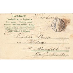 n°27271 - Carte Gaufrée - MSIB 13316 - Nouvel An - Enfants suivant un cochon