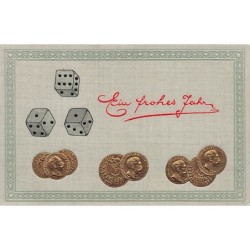 n°27274 - Carte Gaufrée -...