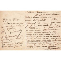 n°27276 - Heureuses Pâques - Poussins faisant un numéro de funambule