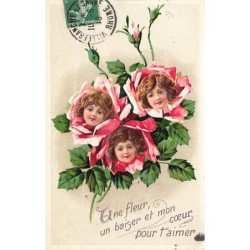 n°27292 - Carte Gaufrée -...