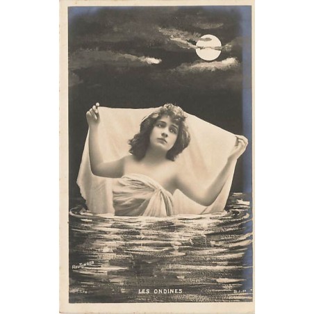 n°27296 - Fantaisie - Femme - Les Ondines - Reutlinger - surréalisme