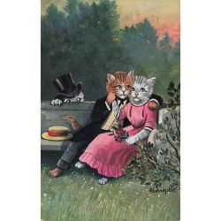 n°27303 - Animaux habillés...