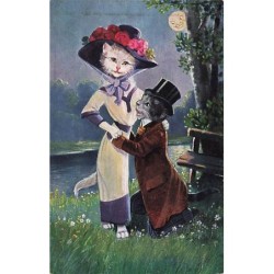 n°27304 - Animaux habillés...