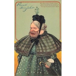 n°27319 - Carte Gaufrée -...
