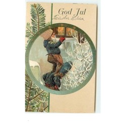 n°13045 - God Jul - Lutins...