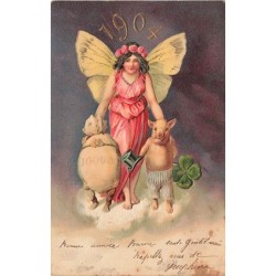 n°27326 - Carte Gaufrée -...
