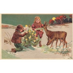 n°27342 - Carte Gaufrée -...