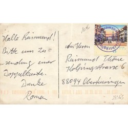 n°27345 - Carte-Photo - Chien - Un teckel