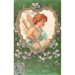 n°27346 - Carte Gaufrée -...