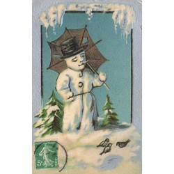 n°27349 - Carte Gaufrée -...